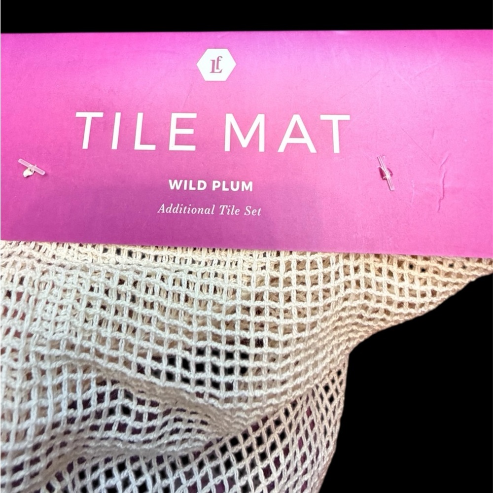 Letterfolk Tile Mat Wild Plum Silicone Tiles 75 Piece Brand New *DISCONTINUED* - Picture 3 of 4